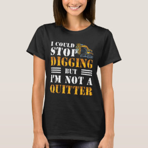 T-shirt opérateur de pelle et opérateur de machinerie lour