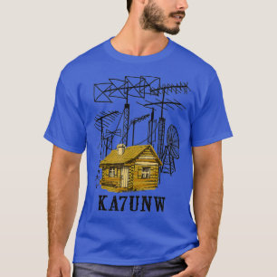 T-shirt Opérateur de radio jambon Amateur KA7UNW T Shirt 