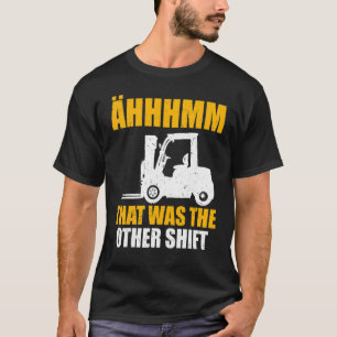 T-shirt Opérateur De Remorquage Mens Qui Était L'Autre Nav