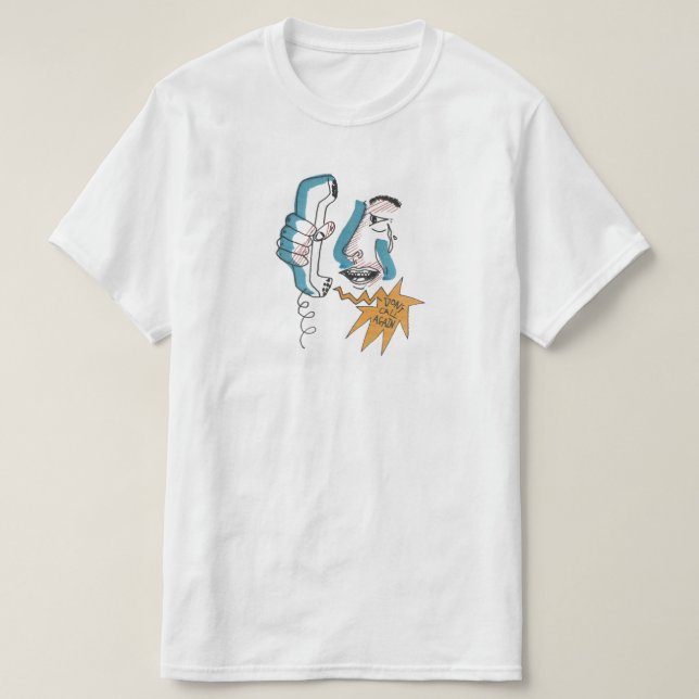 T-shirt Opérateur de téléphone (Design devant)