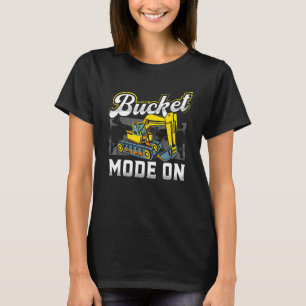 T-shirt Opérateur d'équipement lourd Opérateur de backhoe 