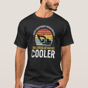 T-shirt Opérateur d'équipement lourd Papa Excavateur M