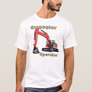 T-shirt Opérateur d'excavatrice