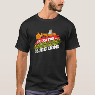 T-shirt Opérateur No 1 le travail Je fais la coopérative d