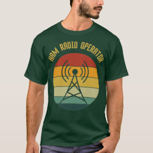 T-shirt Opérateur radio jambon Vintage