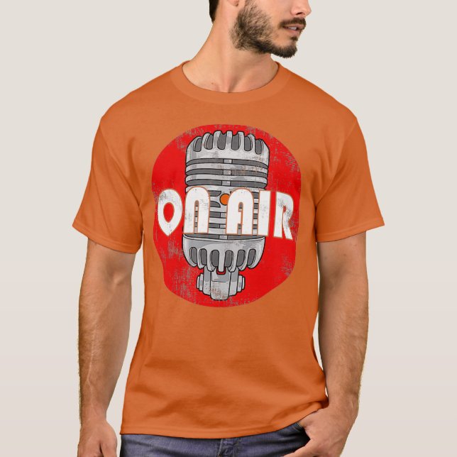 T-shirt Opérateur radio Pride Ham Diffusion en direct (Devant)