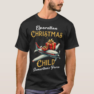 T-shirt Opération amusante Noël Enfant Amusant Match de fa