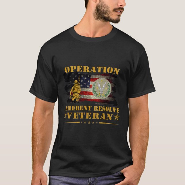 T-shirt Opération de l'OIR de la FICJF Résoudre les ancien (Devant)