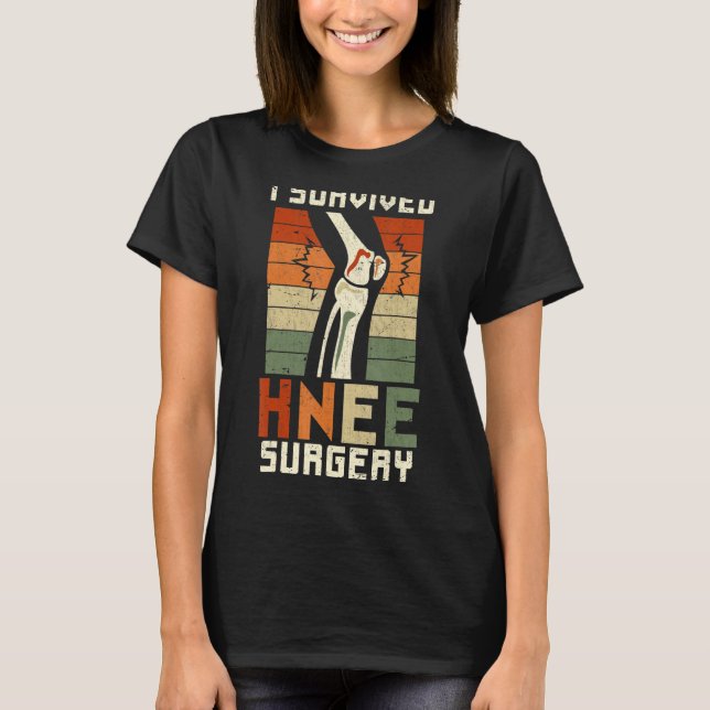 T-shirt Opération du genou Chirurgie du genou du patient (Devant)