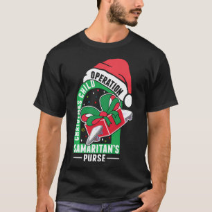 T-shirt Opération Noël Enfant Samaritain'S Purse X-Mas