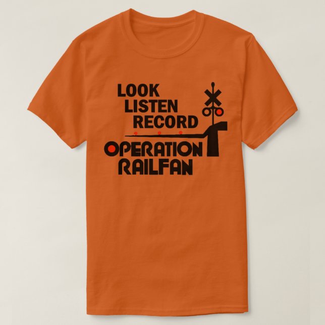 T-shirt Opération Railfan (Design devant)