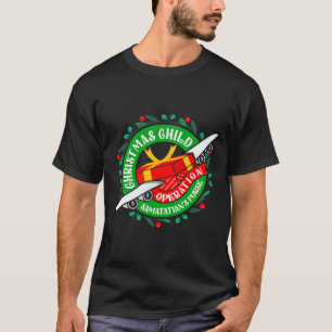 T-shirt Opération sac à main de Samaritain Noël Mème enfan
