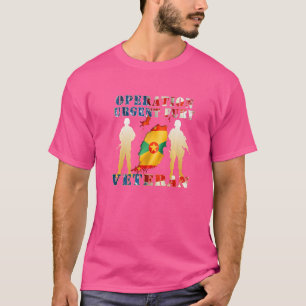 T-shirt Opération Urgent Fury Combat Vétérinaire Grenade