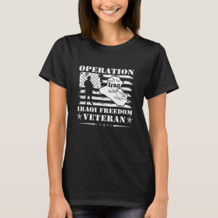 T-shirt Opération vétéran Liberté Irakienne Oif Combat Le 