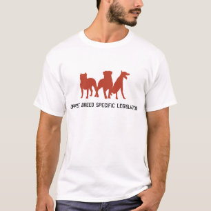 T-shirt Opposez-vous à la législation de détail de race