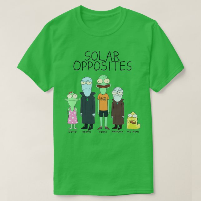 T-shirt Oppositions solaires (2) (Design devant)