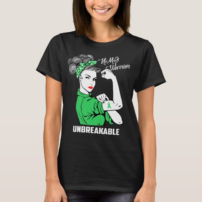 T-shirt Optica incassable de Neuromyelitis de guerrier de (Devant)