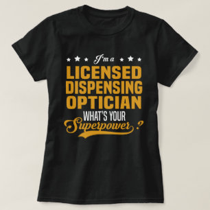 T-shirt Opticien Dispensant Sous Licence