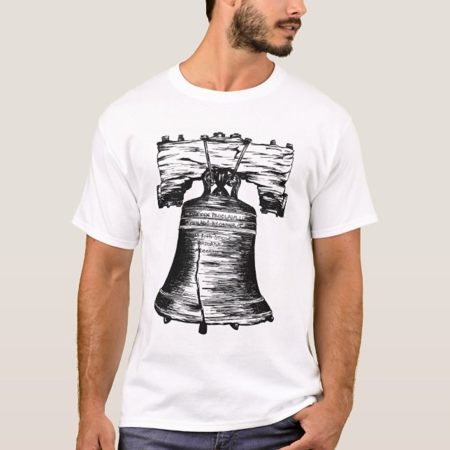 T-shirt Option de Liberty Bell (Devant)