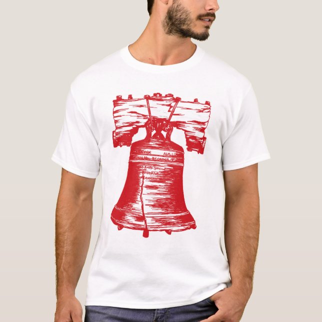T-shirt Option de Liberty Bell (Devant)