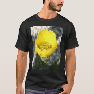 T-shirt Opuntia Ficus Indica Fleur De L'Oreille De Prickly