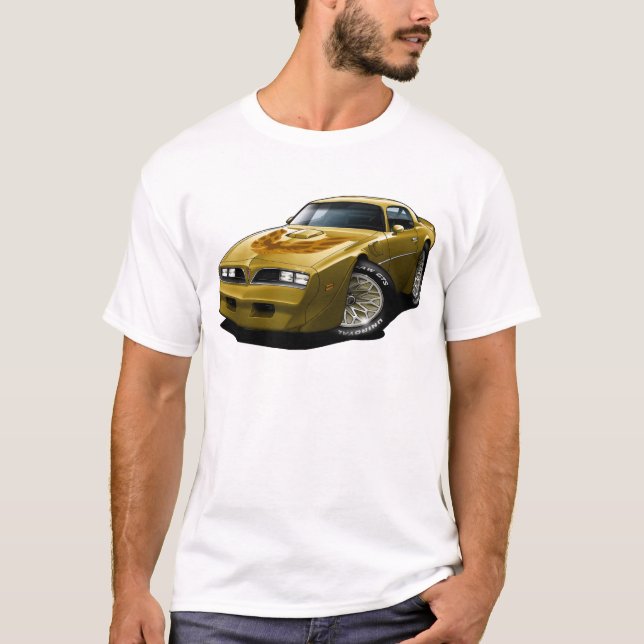 T-shirt Or 1977-78 du transport AM (Devant)