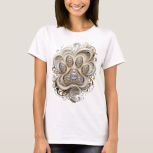 T-shirt Or ABSTRACT ART Design Abstrait Bold Gold