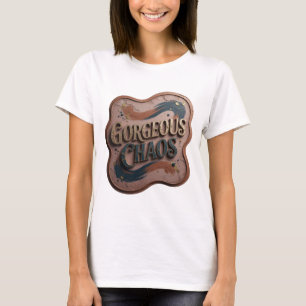 T-shirt Or Art Vestimentaire Sharp Gold GORGEOUS CHAOS