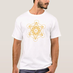 T-shirt Or de cube en Metatron