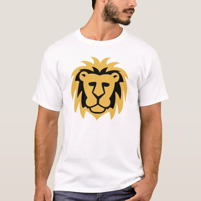 T-shirt Or de lion (Devant)