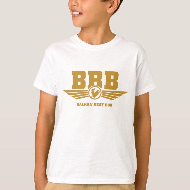 T-shirt Or de logo de BBB (Devant)