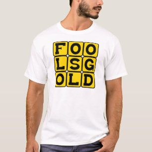 T-shirt Or des fous, minéral feldspath