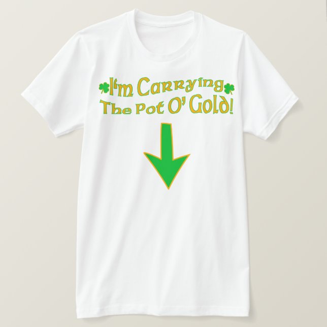 T-shirt Or d'O de pot (Design devant)