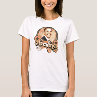 T-shirt Or d'Obama