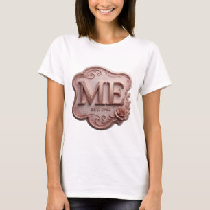 T-shirt Or moderne ME EST 1982