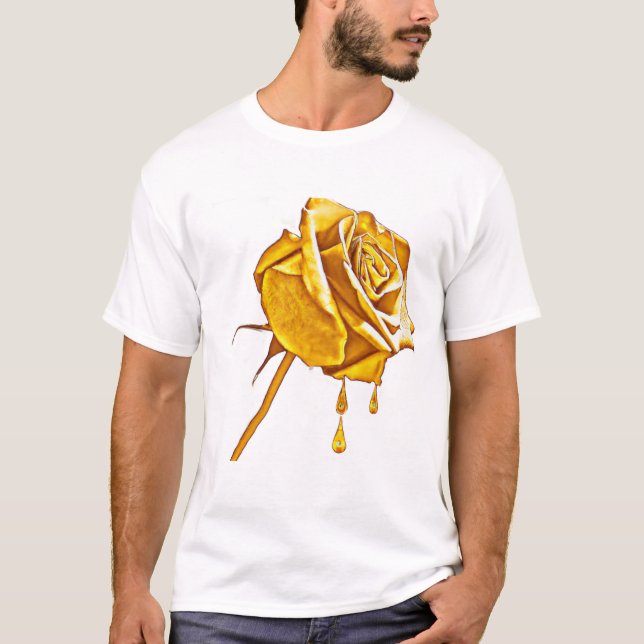 T-shirt or rose (Devant)