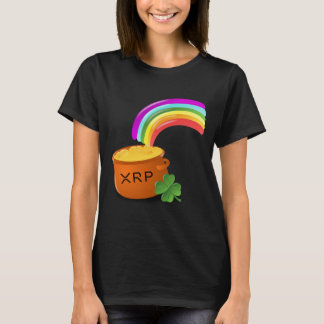T-shirt Or XRP de Digitals à l'extrémité de l'ondulation