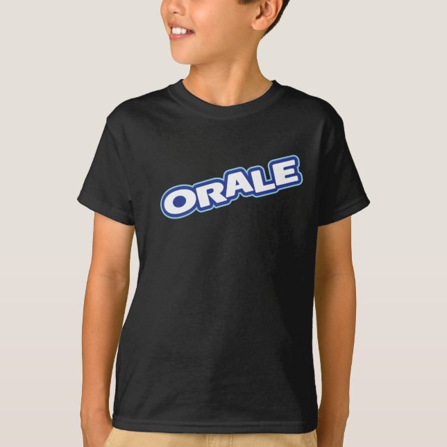T-shirt Orale badine la chemise (Devant)