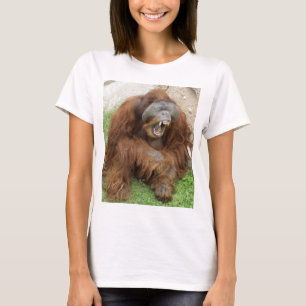 T-shirt Orang-outan riant