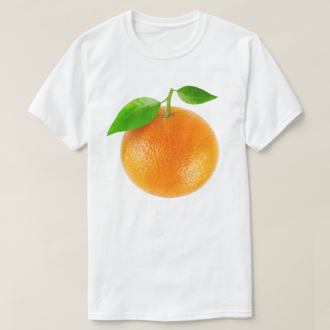 T-shirt Orange (Design devant)