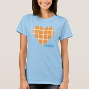T-shirt Orange 4 de plaid