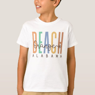 T-shirt Orange Beach Alabama (Sables)