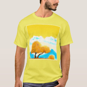 T-shirt "Orange Coloured Nature" Belle Photo. Commandez dè