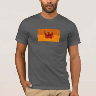 T-shirt Orange Day San Francisco Fog & Gold Flag