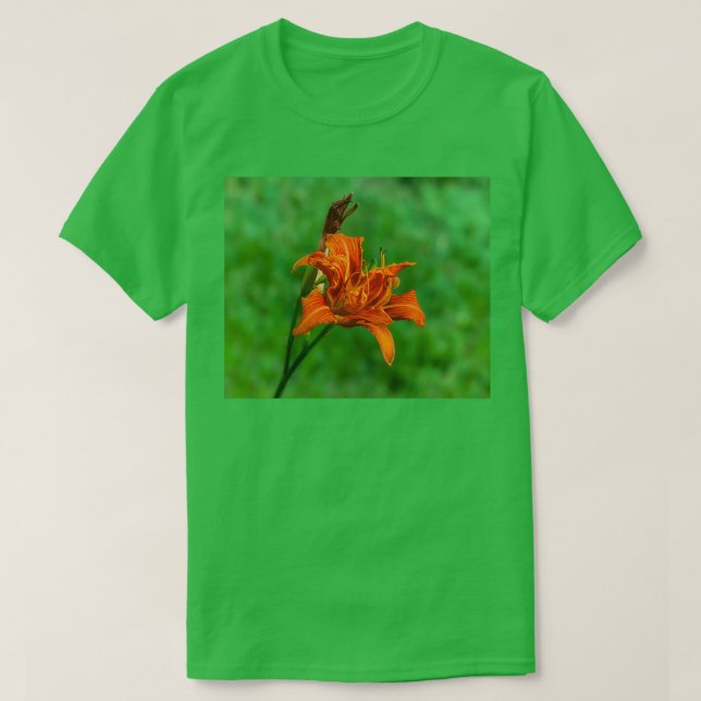 T-shirt Orange Daylily 1 (Design devant)