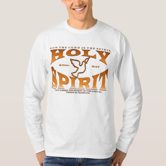 T-shirt Orange de Saint-Esprit (Devant)