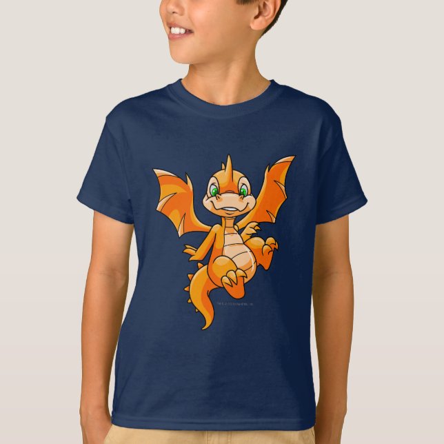 T-shirt Orange de Scorchio (Devant)
