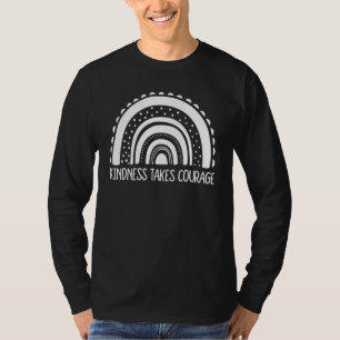 T-shirt Orange Kindness prend courage Unité Day Anti Bully
