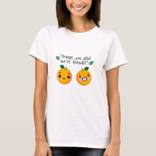 T-SHIRT ORANGE QUOTE