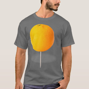 T-shirt Orange sur un cure-dents Donc j'ai épousé un assas